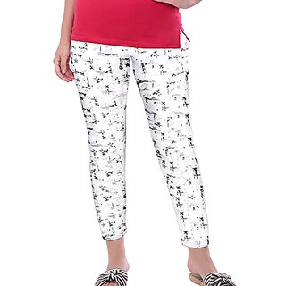                       U-Lightwomen Cotton Printed Pyjama                                              