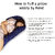 Flipon U Shaped Pregnancy Pillow for Maternity Baby Nursing for Spine, Hand and Back Support Washable,Cotton Cover