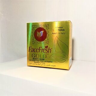                       Face Fresh Gold Beauty Cream For Skin Lightening Night Cream 28g                                              