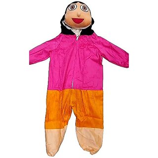                       Dora Cartoon Girl Fancy Dress Cartoon Costume Cosplay For KidsEvents,Cartoon Theme and Performance                                              