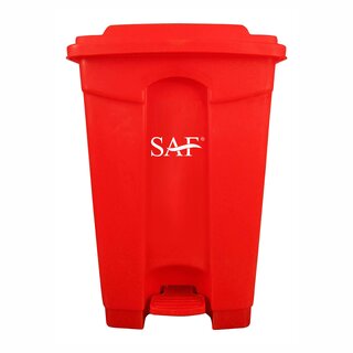SAF PLASTIC PEDAL BIN 60 LITERS for Office, Kitchen, Hospitals, Hotel, Restaurant, Farm House, Resort, Residence, Parkin