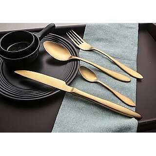 APAAR CUTLERY 24PCS GOLD CUTLERY SET