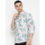 Modernity Casual Green-Peach Shirt For Men