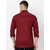 Modernity Casual Black-Mehrun Shirt For Men