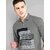 Modernity Casual Black-Grey Shirt For Men