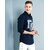 Modernity Casual Black-Navy Shirt For Men