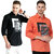 Modernity Casual Black-Peach Shirt For Men