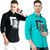 Modernity Casual Black-Ferozi Shirt For Men