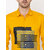 Modernity Casual Black-Yellow Shirt For Men