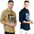 Modernity Casual Camel-Navy Shirt For Men