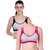 Bodybest Sporty Racerback Medium Impact Sports BraPack of 2