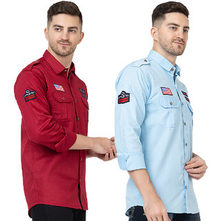 Modernity Casual Mehrun-Sky Shirt For Men Modernity Casual Mehrun-Sky Shirt For Men