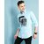 Modernity Casual Black-Sky Shirt For Men