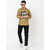 Modernity Casual Camel-Mehrun Shirt For Men