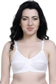 Bodybest Teens Cotton Half Coverage Womens T-Shirt Non Padded Bra