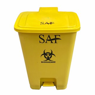                       SAF PLASTIC PEDAL BIN 30 LITERS for Office, Kitchen, Hospitals, Hotel, Restaurant, Farm House, Resort, Residence                                              