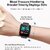 D20 Unisex Smart Watches With Workout Modes Heart Rate Tracking Sports Smart Watch