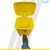 SAF PLASTIC PEDAL BIN 15 LITERS (Yellow) for Office, Kitchen, Hospitals, Hotel, Restaurant, Farm House, Residence