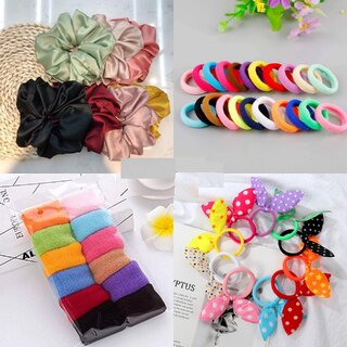                       Alamodey Combo(Pack Of 51) Rubber Band (Multicolor)                                              