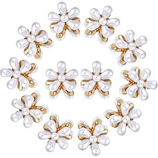 Alamodey Multipack Of 6 It Includes 6Cp Of Pearl Clutchers(Claw) Hair Claw (Multicolor)