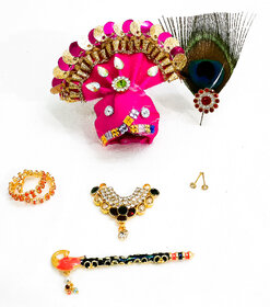 Kuhi Handmade Designer Ornaments For Kanha Ji And  Size No. 2
