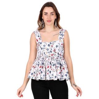 Magnetism Floral Top for Women