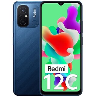                       REDMI 12C (4 GB RAM, 128 GB Storage, Royal Blue)                                              