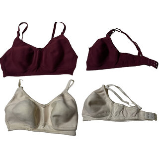                       Bodybest Spacer Lightly Padded Half Coverage Bra-Pack of 2                                              