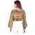 Magnetism Multicolor Embroidered Top for Women