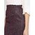Women Polka Print Straight Black Skirt