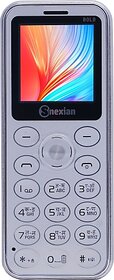 Snexian BOLD 1K (Dual Sim, 1.44 Inches Display, 800 mAh Battery, Silver)
