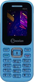 Snexian ROCK 310 (Dual Sim, 1.77 Inches Display, 1000 mAh Battery, Blue)