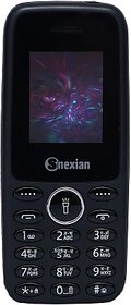 Snexian s 2163s   (Dual Sim, 1.77 Inches Display, 850 mAh Battery, Black)