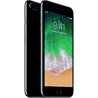                       (Refurbished) APPLE iPhone 7 Plus (128 GB Storage, Jet Black) - Superb Condition, Like New                                              