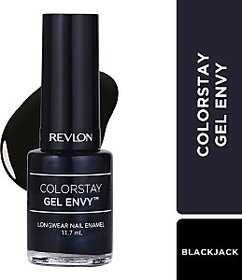 Revlon Colorstay Gel Envy Long Wear Nail Enamel Blackjac