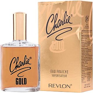                       Revlon Charlie Eau Fraiche Natural Spray - Gold 100 ML                                              