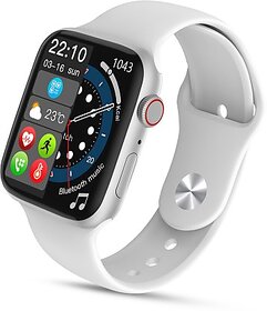 iCruze Pronto Crysta 1.92 HD Display BT Calling, voice assistant  Track Health Smartwatch  (White Strap, free)