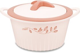 Cosmo  Coral  Insulated Inner Steel  BPA Free  Food Grade  Cream Colour Serving Casserole