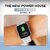 iCruze Pronto Crysta 1.92 HD Display BT Calling, voice assistant  Track Health Smartwatch  (White Strap, free)