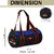 Gene Bags MG-1014 Gym Bag for Men  Waterproof Lightweight Polyster Duffle Bag for Gym  Duffle Bags for Women and Men