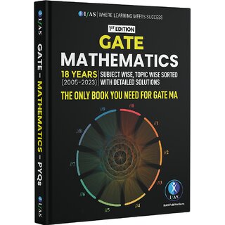                       GATE Mathematics Topic Wise Previous Year Question with solutions Book - 2005 to 2023 Sub-topic Wise shorted PYQ Book                                              