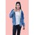Rad Prix Full Sleeve Washed Women Denim Jacket