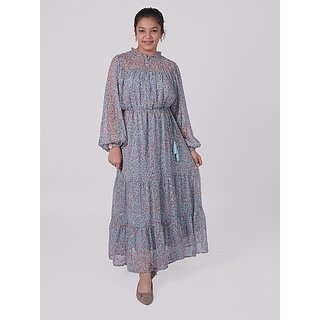                       Radprix Women Maxi Blue Dress                                              