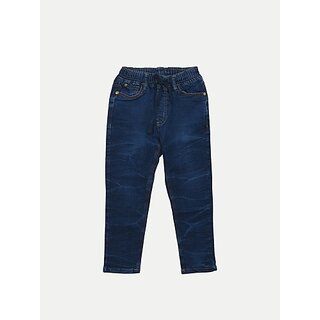                       Radprix Jogger Fit Boys Dark Blue Jeans                                              