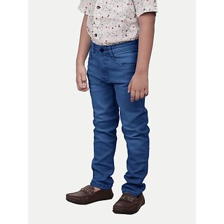                       Radprix Regular Boys Dark Blue Jeans (Pack Of 5)                                              
