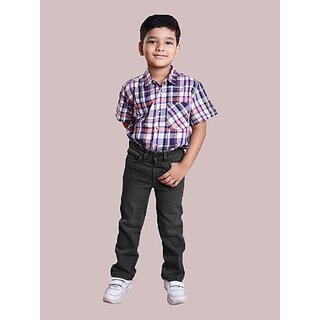                       Radprix Regular Boys Black Jeans                                              