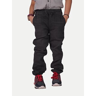                       Radprix Regular Boys Black Jeans                                              