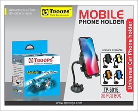 TP TROOPS Universal Long Shockproof Arm Phone Car Mount Windshield/Dash with Strong Suction Cup,Cell Phone Holder