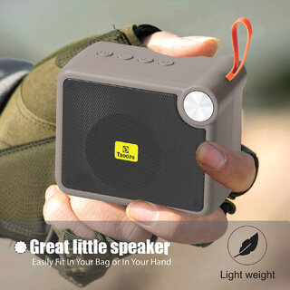 TP TROOPS HIGH BASS SOUND SPLASHPROOF WOOFER FOR DEKSTOP WITH SD,AUX SLOT 48 W Bluetooth Speaker - Silver TP TROOPS HIGH BASS SOUND SPLASHPROOF WOOFER FOR DEKSTOP WITH SD,AUX SLOT 48 W Bluetooth Speaker - Silver