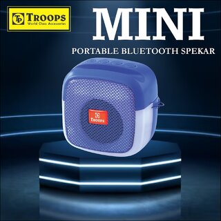                       TP TROOPS (Portable Bluetooth Speaker) Dynamic Thunder Sound with Disco LED 5 W Bluetooth Speaker                                              